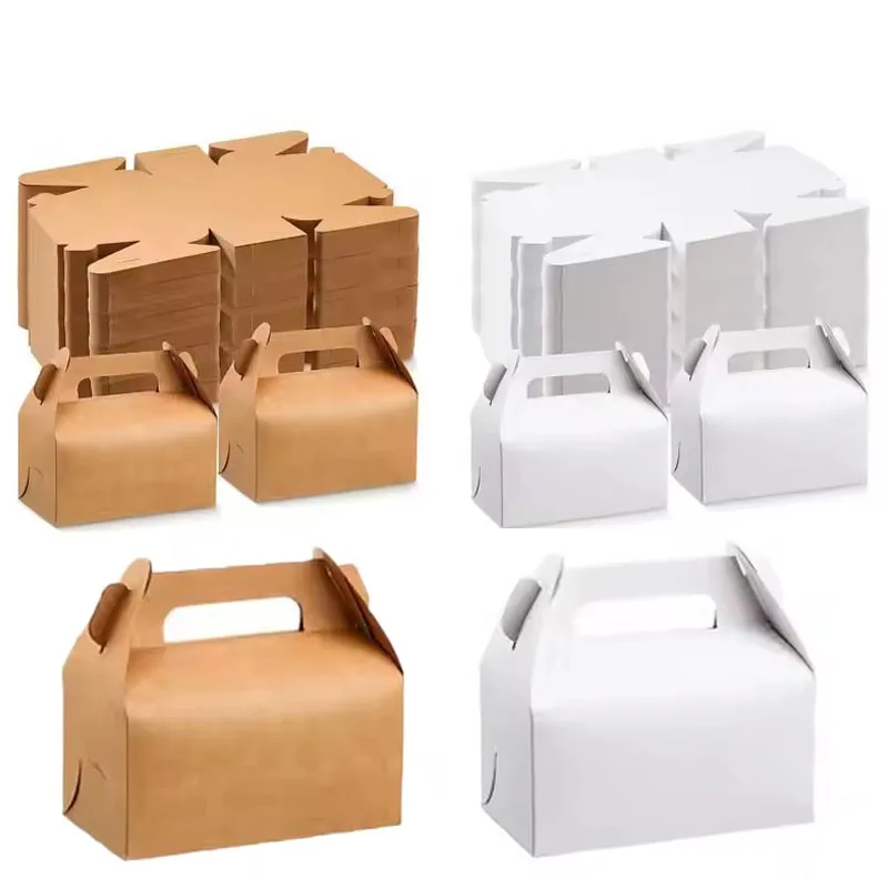 10個入り/20個入り クラフト紙製ギフトボックス、ケーキボ - Wedding/Event Supply Store のレビューと価格