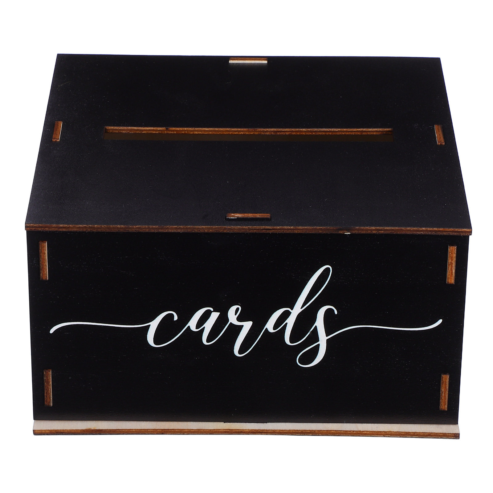木製ウェディングカードボックス 素朴な魅力のある装飾カードホ - Wedding Card Box のレビューと価格